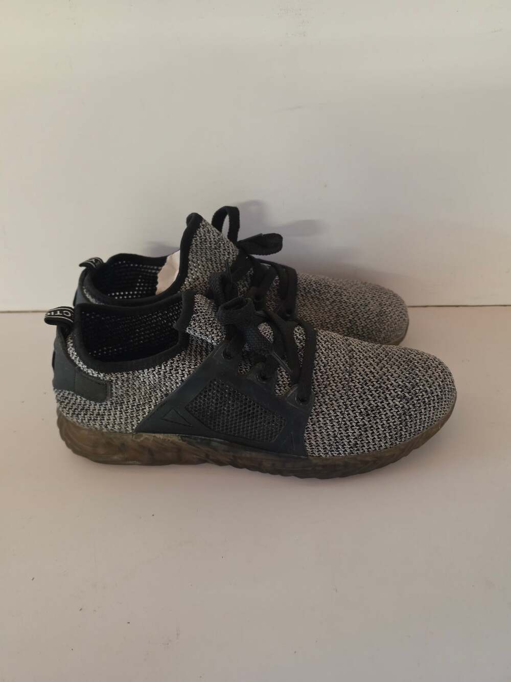 Indestructible Ryder Black Gray Steel Toe Mens Shoes Sz 13 (48)